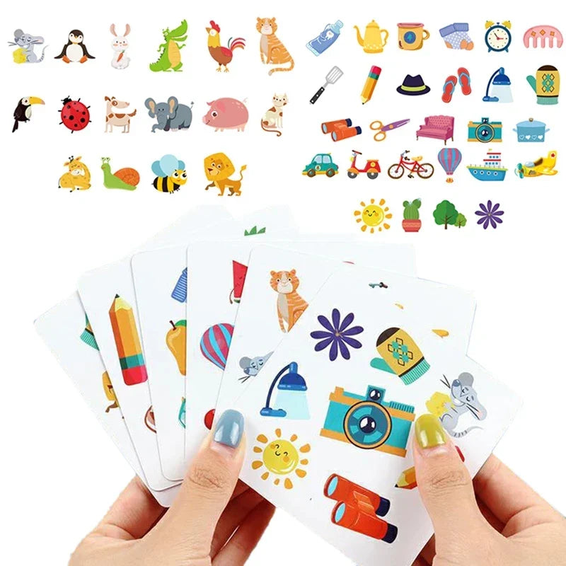 Memory Dobble Game™ - Lernen & Abenteuer - Memory-Kartenspiel