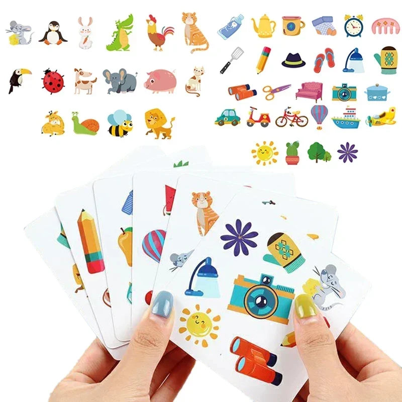 Memory Dobble Game™ - Læring og eventyr - hukommelseskortspil