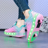 Light-Up Skate Shoes – LED & Komfortabel – Leuchtende Rollschuhe