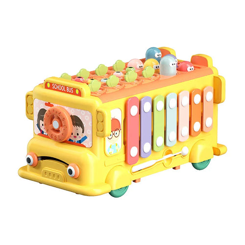 Cartoon Bus Toy™ - Bus voller Fantasie - Multifunktionales Spielzeugauto