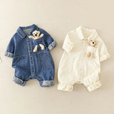 Mini Fashion™ - Komfortabel & Stilfuld - Denim Jumpsuit