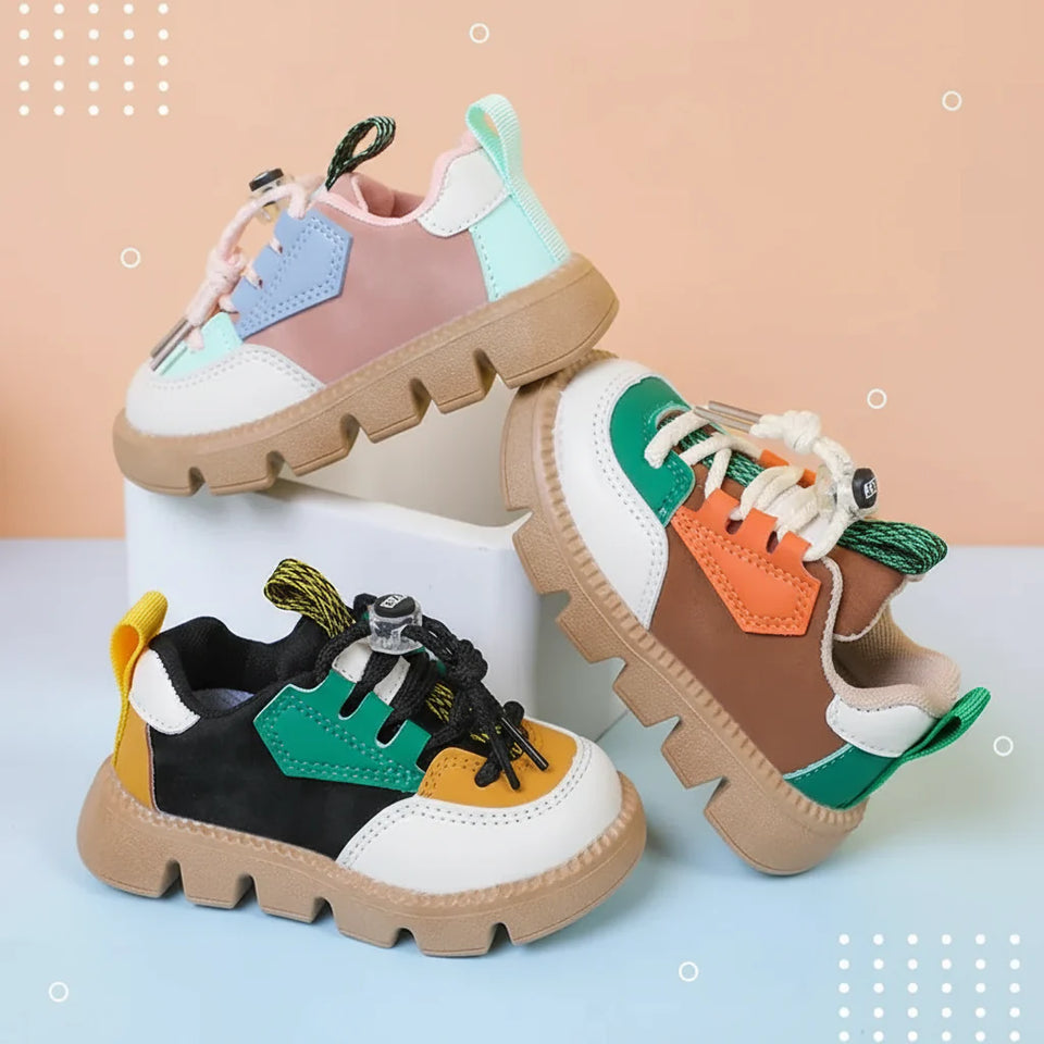 KidoStep – Weich & praktisch – Robuste Kindersneaker mit dicker Sohle