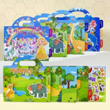 StickerFun – Farverig og lærerig - genanvendelig klistermærkebog