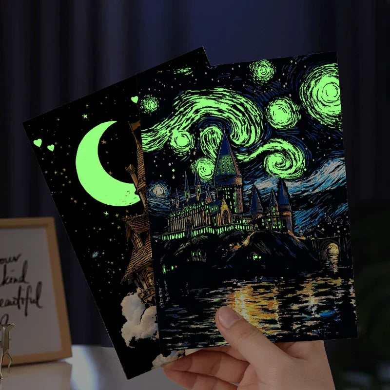 GlowArt – Glow-in-the-dark – Skrabelodssæt
