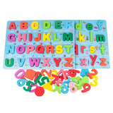 SmartBoard – Farbenfroh & lehrreich – Montessori Zahlen- und Buchstaben-Lernpuzzle