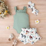 Baby Girl Summer Outfit – Süß & luftig – Baby-Kleidungsset