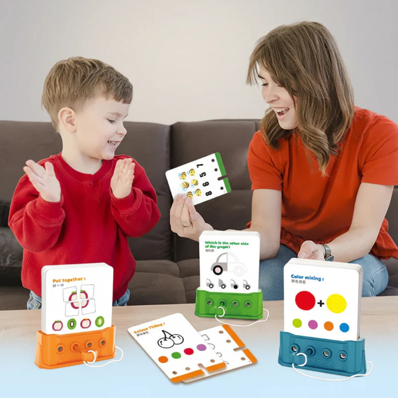 Montessori Shape Matching Game – Logik & Konzentration – Puzzle-Brettspiel