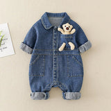 Mini Fashion™ - Komfortabel & Stilfuld - Denim Jumpsuit