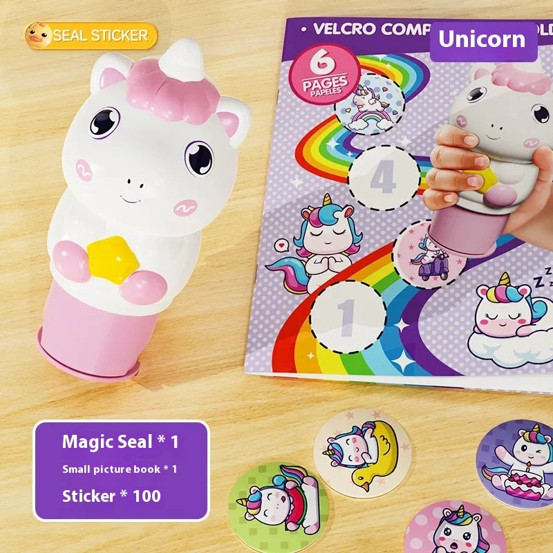 Magic Sticker Book™ - Sticker-Wunderland - Stickerbuch