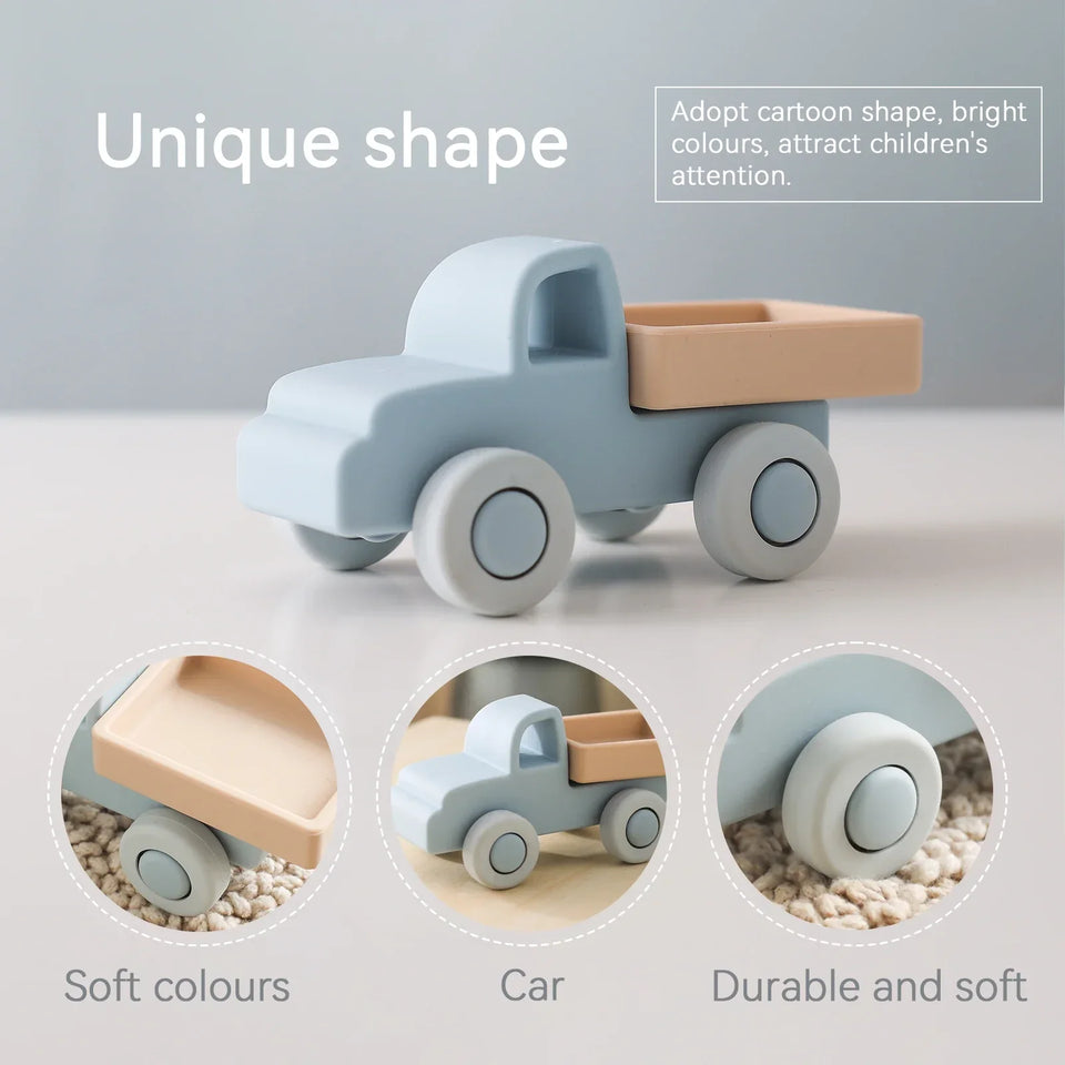 Mini Motion™ – Ruller og bider - Legetøj til køretøjer i silikone