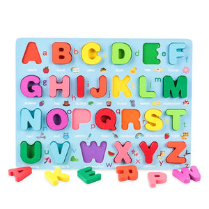 SmartBoard – Farbenfroh & lehrreich – Montessori Zahlen- und Buchstaben-Lernpuzzle