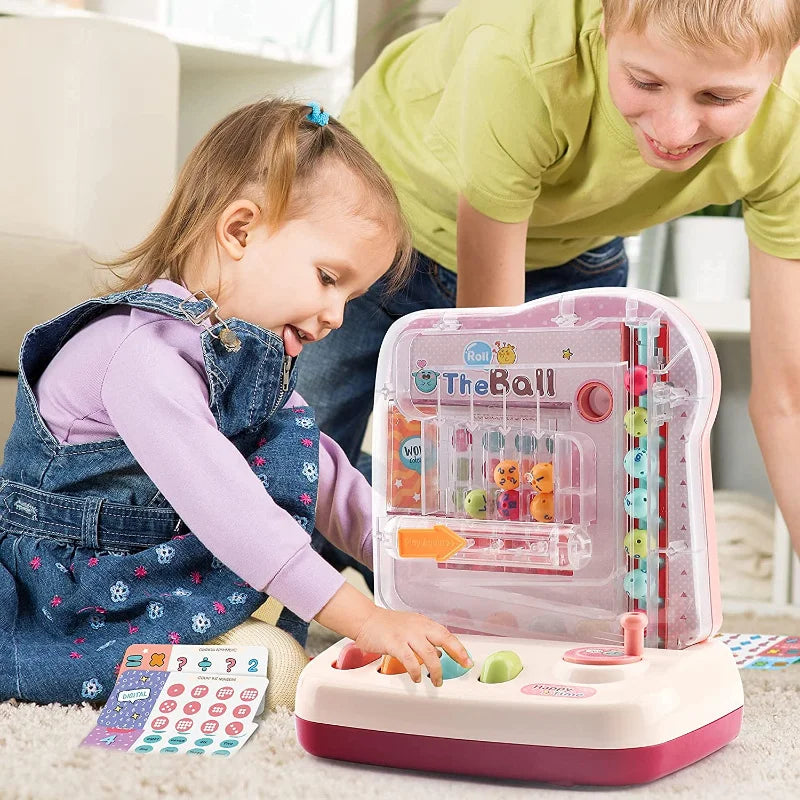 Montessori Math Track Game – Lernen & Logik – Kugelbahn-Spiel