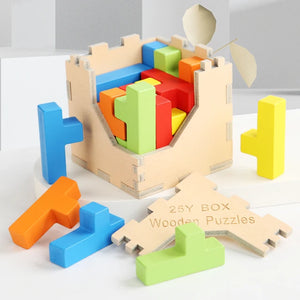 Woods™ - Zug um Zug Spaß - 3D Tetris Puzzle