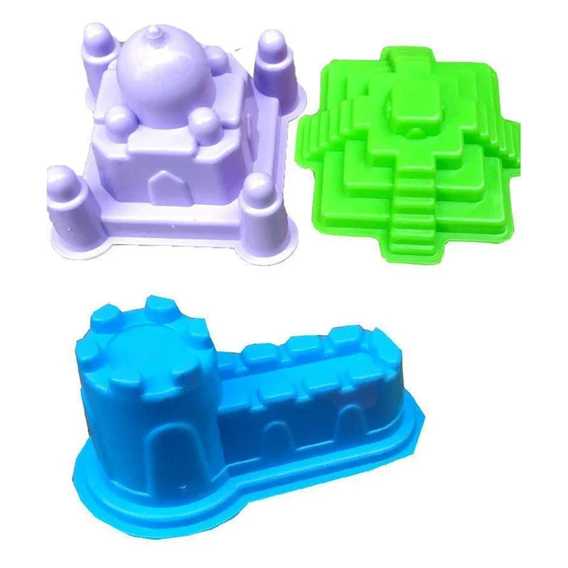 Sand Castle Kit™ – Sandspaß Bauspaß – Sandburgen-Set