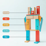 MagPlayer – Kreativ & Motorik – DIY Magnetische Holzbauklötze