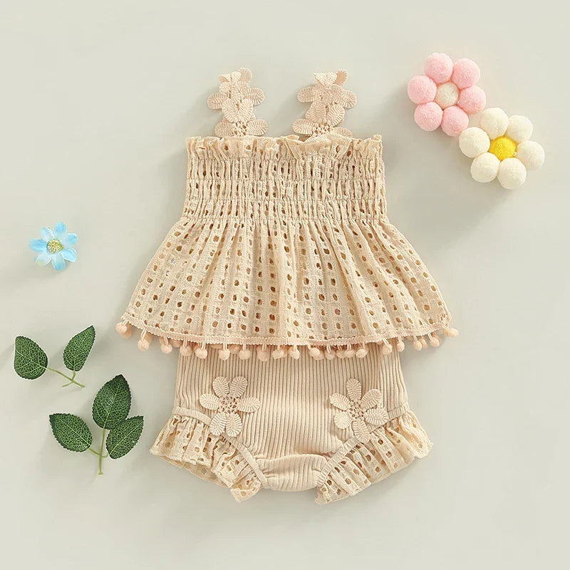 Mini Fashion™ - Legende og luftig - sommersæt pige
