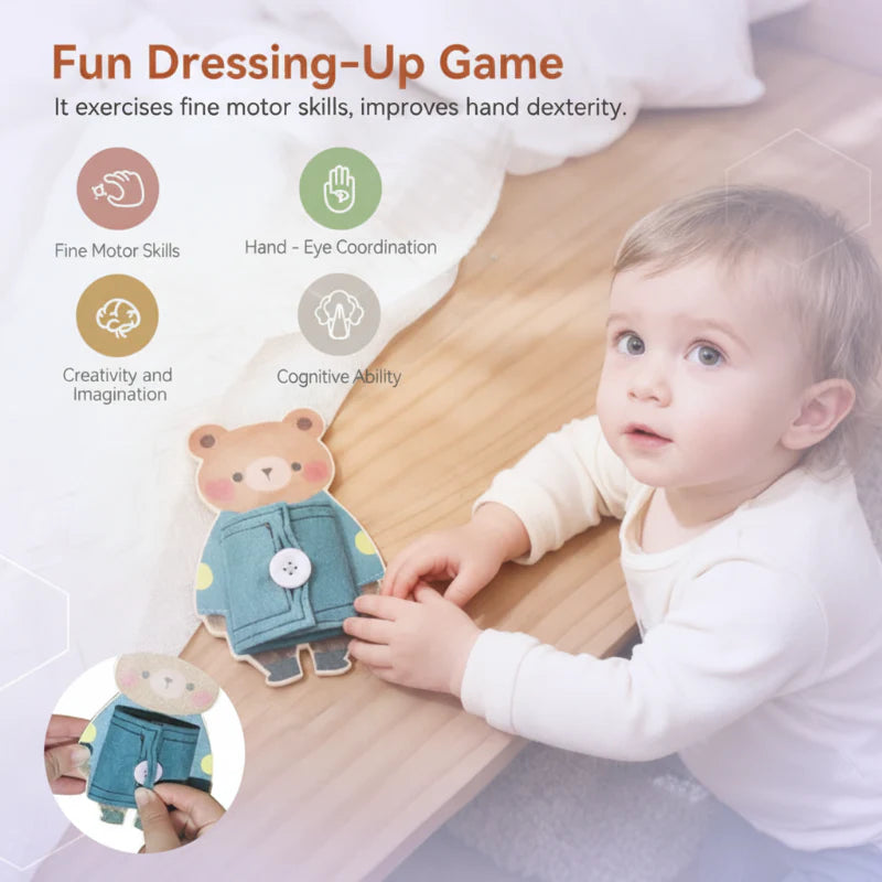 MiniSkills – Montessori & Motorik – Sensorische Lernfähigkeiten Spielzeug