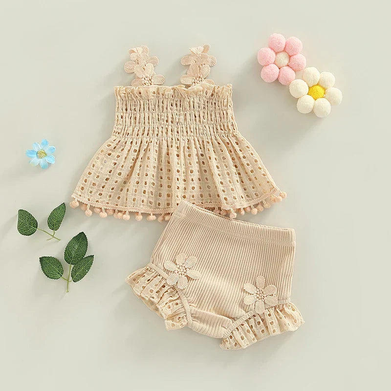 Mini Fashion™ - Legende og luftig - sommersæt pige
