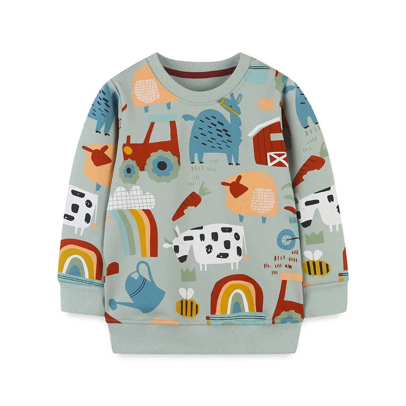 Mini Fashion™ - Søde prints - Sweatshirt