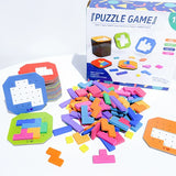 Colorful Tangram Puzzle™ - Kreativitet og læring - Tangram-puslespil