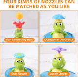 Light Up Crocodile Bath Toy – Interaktiv & Wasserspaß – Krokodil-Brunnen-Badespielzeug