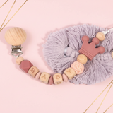 Personalized Pacifier Chain – Sicher & stilvoll – Personalisierte Schnullerkette