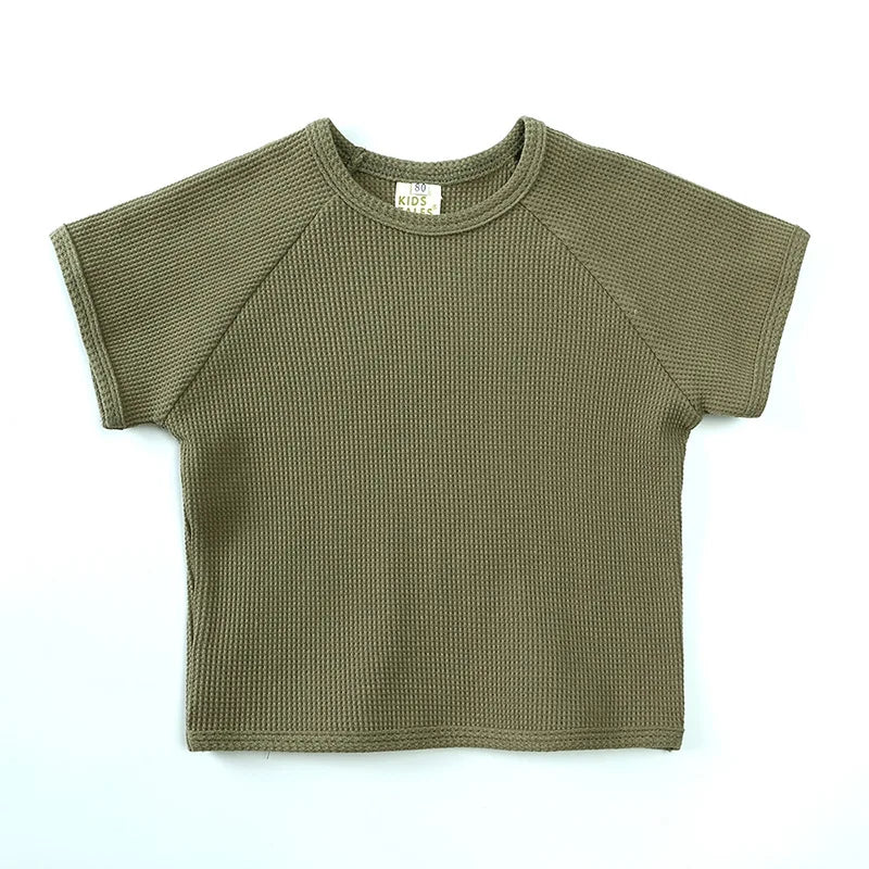 Mini Fashion™ - Kleidungsset aus Rippstoff für den Sommer