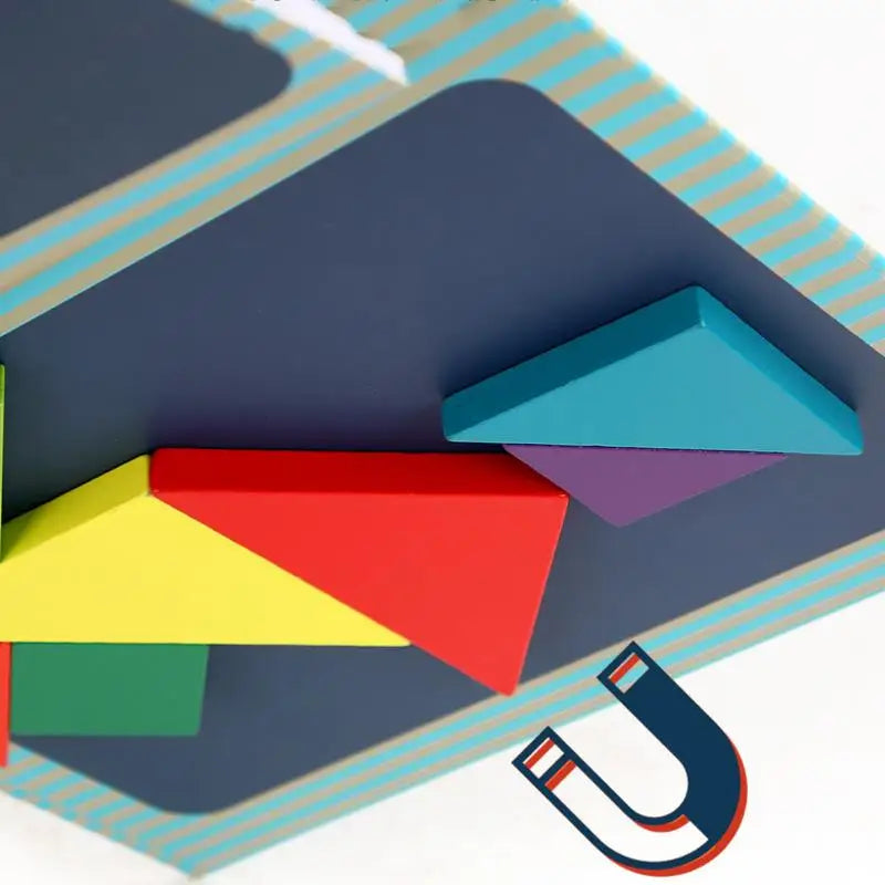 Woods™ - Förderung des logischen Denkens - Tangram-Puzzle aus Holz