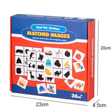 Shape Match Puzzle™ – Find skyggen - sorteringspuslespil i træ