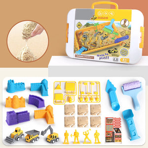 Sand Works – Aushub und Konstruktion – Kinetisches Sandspielset