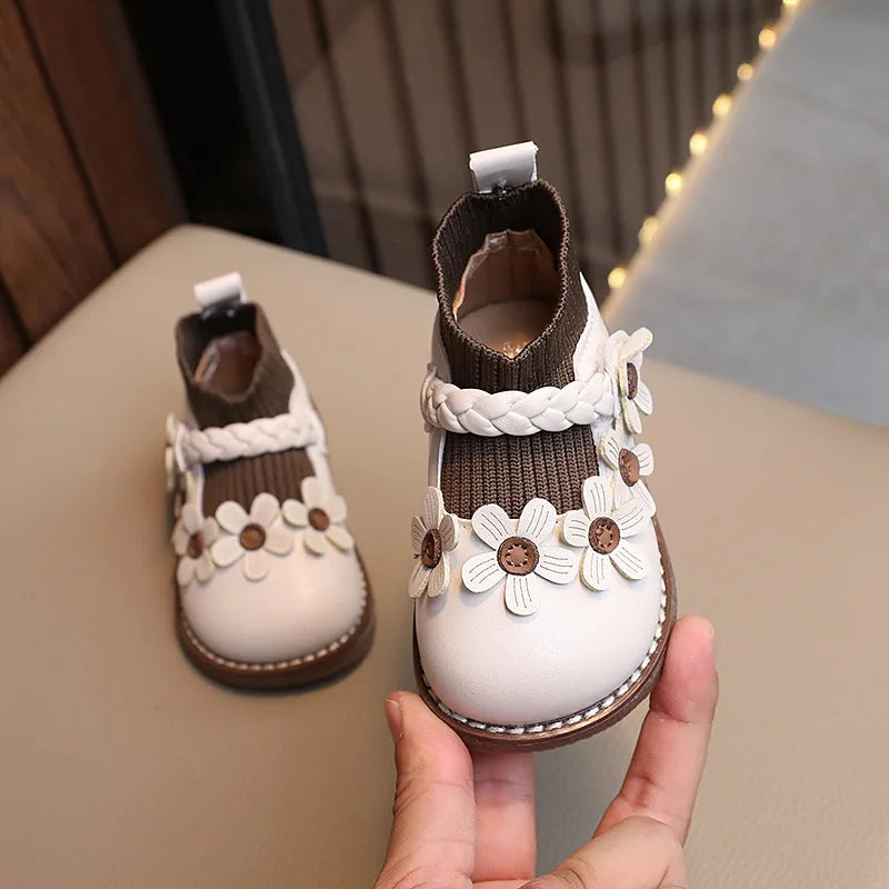 Mini Fashion™ - Søde blomster - Pigesko