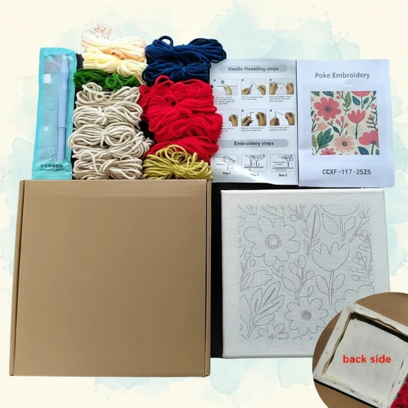 ThreadArt – Håndlavet & Farverigt – Dyrebroderisæt