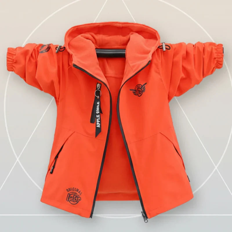 Reversible Kids Jacket – Vandtæt og vindtæt – Letvægtsjakke