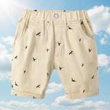CoolKiddo – Frisk og behagelig – Shorts med dinosaur-design
