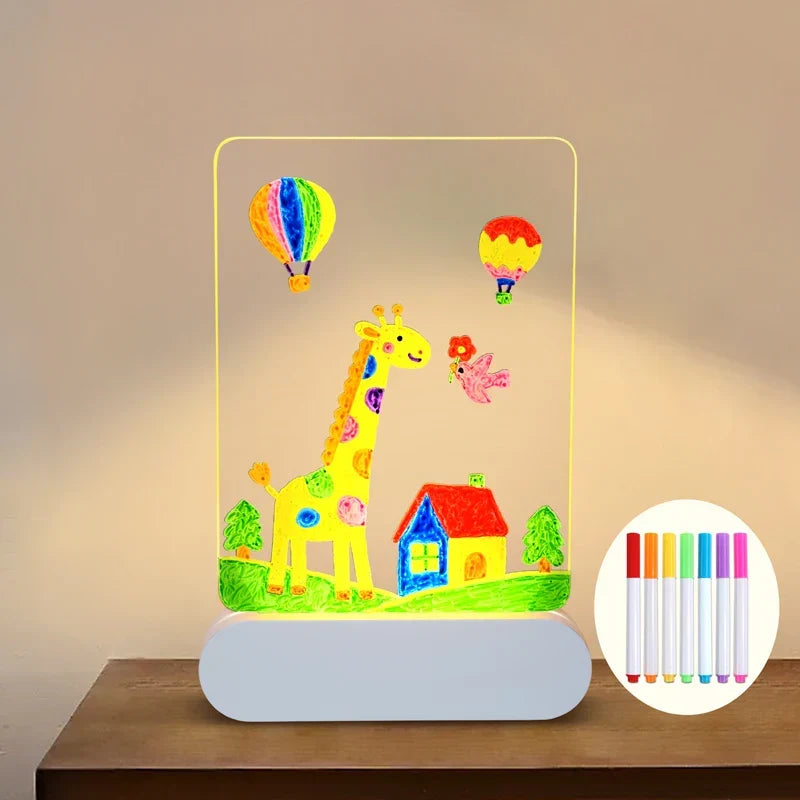 DrawingLight - Oplyste fantasier - Tegnebræt med LED