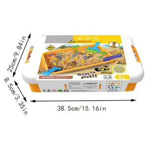 Sand Works – Aushub und Konstruktion – Kinetisches Sandspielset