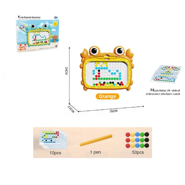 Crabby Sketcher™ - banebrydende læring - magnetisk tablet