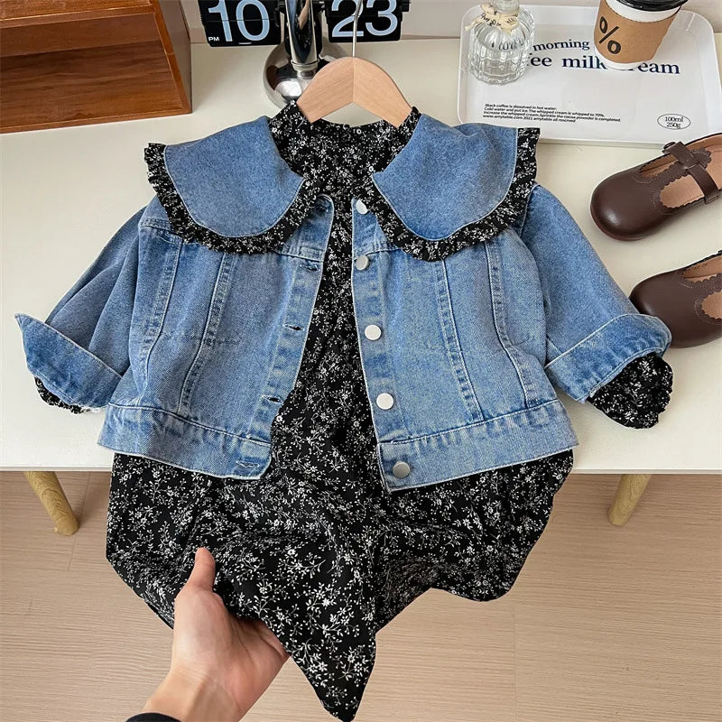 Enchanted Blossom™ - Jeansjacke kombiniert mit Kleid