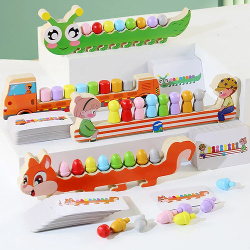 Sensory Color Sticks™ – Ausmalen & Tiere - Farbsortierspi