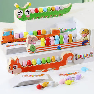 Sensory Color Sticks™ – Ausmalen & Tiere - Farbsortierspi