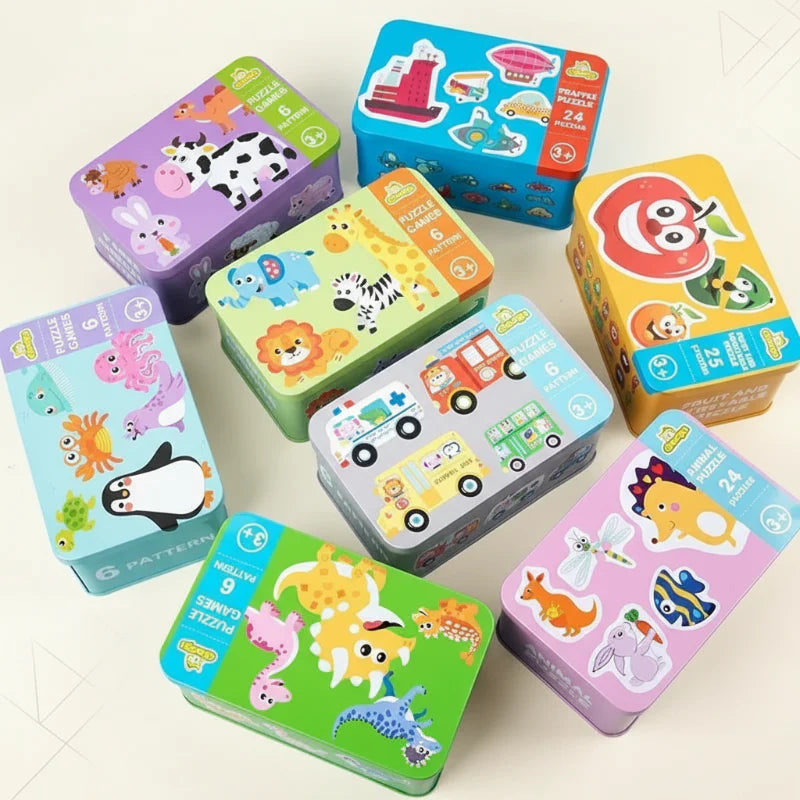 BrainBox – Lernen & Spielen – 3D-Holzpuzzle