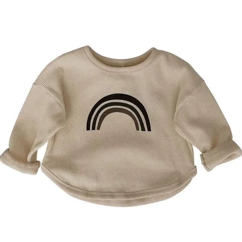 Mini fashion™ - Velegnet til alle sæsoner - T-shirt med Lange Ærmer