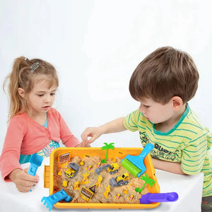 Sand Works – Aushub und Konstruktion – Kinetisches Sandspielset