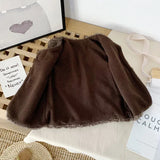 Mini Fashion™ - Plys & Fint Stof - Vest