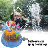 Aqua Bloom - Drehen & Spritzen – Wasserspielzeug Blumensprinkler