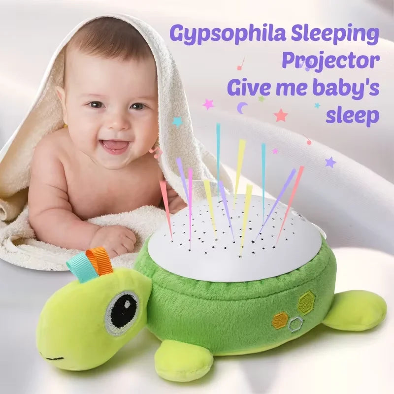StarPlush – Weich & beruhigend – Kuscheltier mit Nachtlichtprojektor