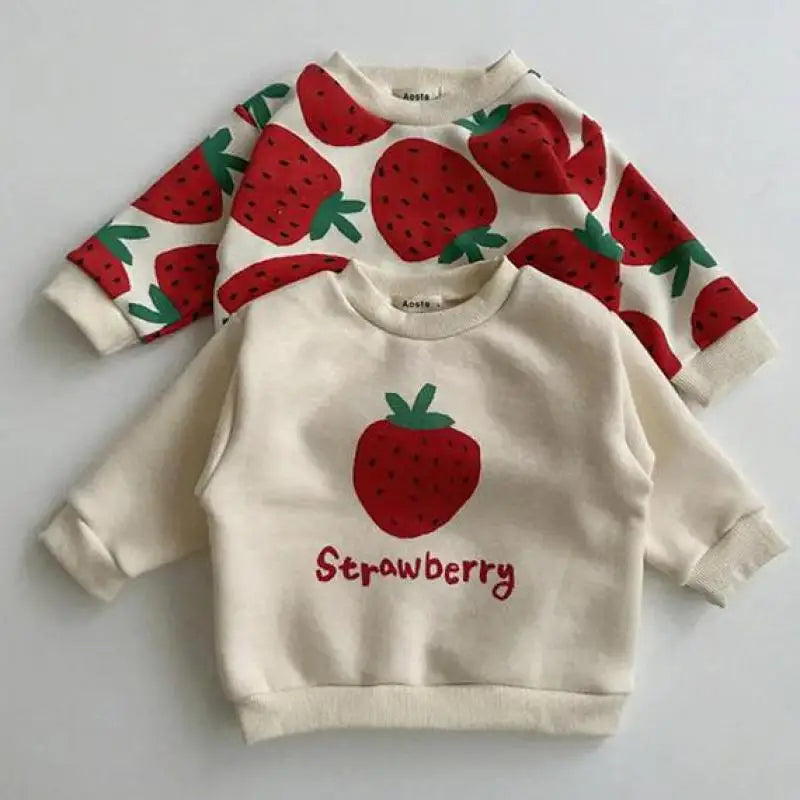 Mini Fashion™ - Erdbeer-Pullover