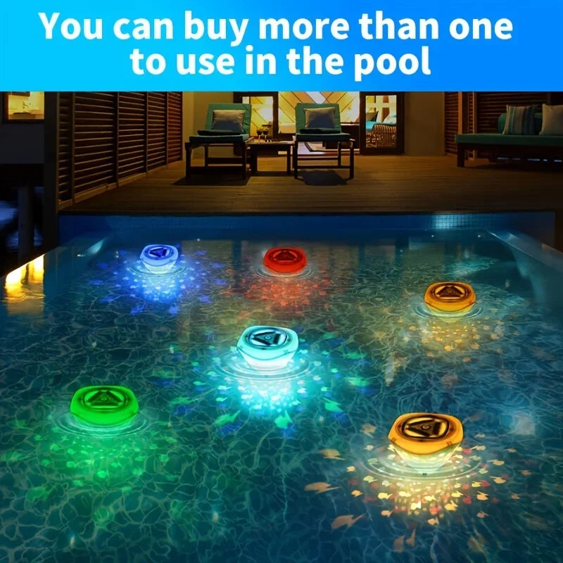 Aqua Party Light™ – Svømmefest i badet - Lysprojektion med fisk