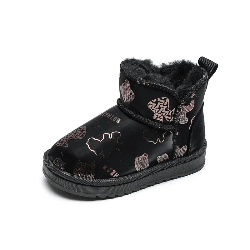 Mini Fashion™ - Wasserdichtes Design - Kinder Schneestiefel Fashion Print