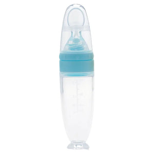 Silicone Feeding Bottle™ - Snacks mit Löffel - Silikonsaugflasche